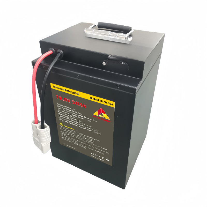 72V 60Ah Lifepo4 Battery Pack - Customized 48V 60V 72 Volt 72v