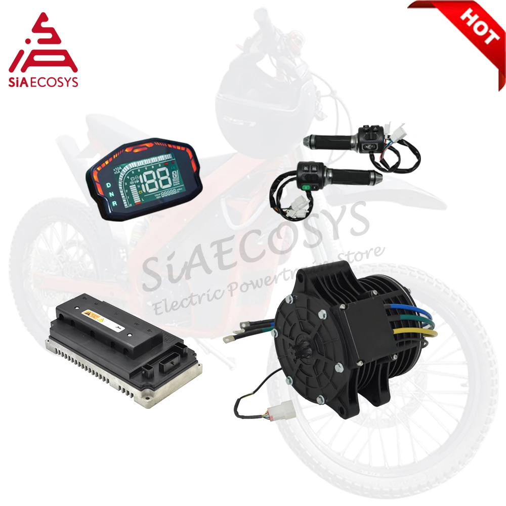 QSMotor 3000W Electric Motor 5 - Mid Drive Motor Kit 72V 3000W 评论和价格